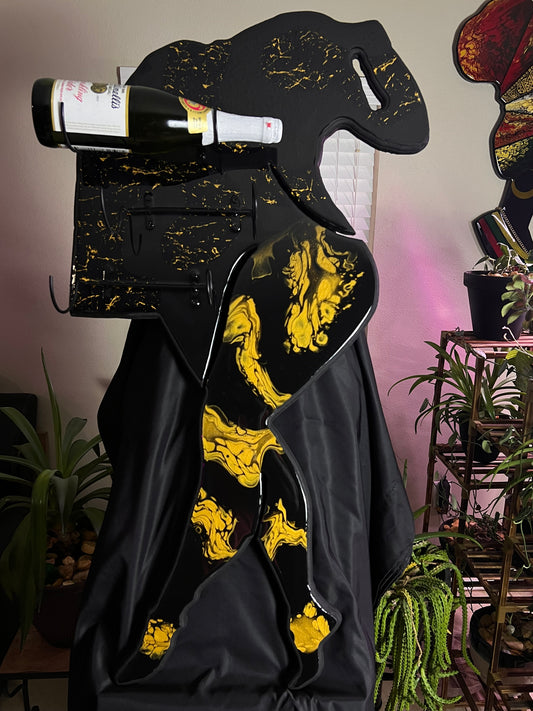 Fem Silhouette Wine Bottle Holder