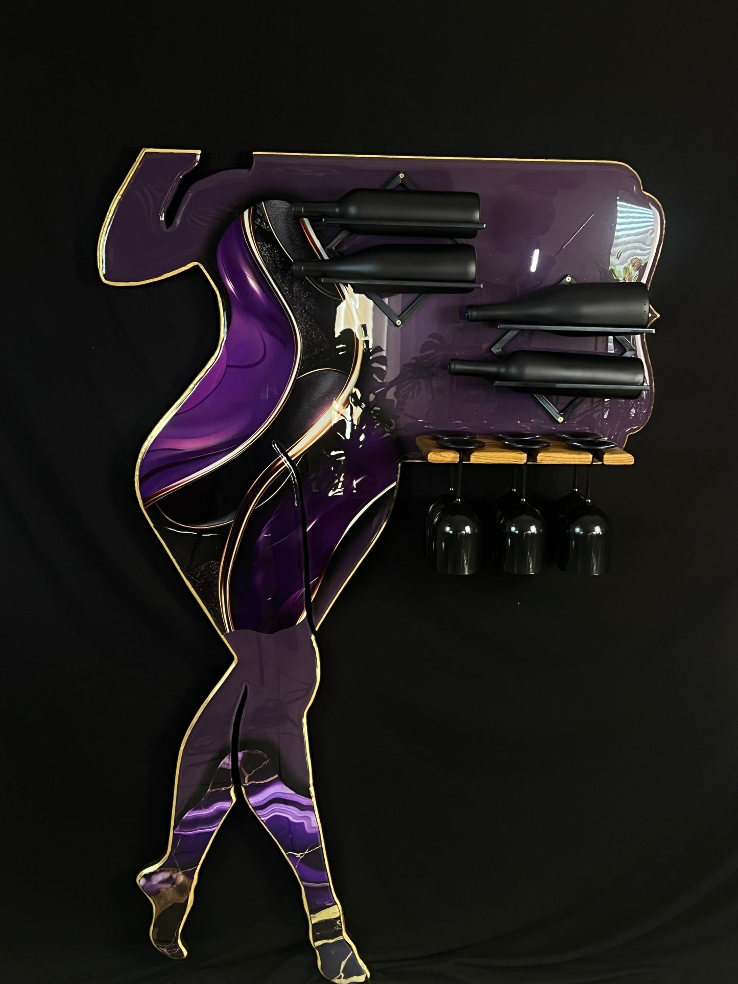 Fem Silhouette Wine Bottle Holder