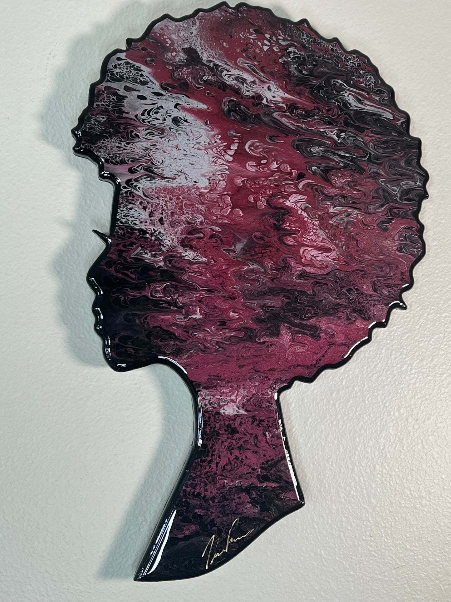 Ebony Epoxy Wall Art