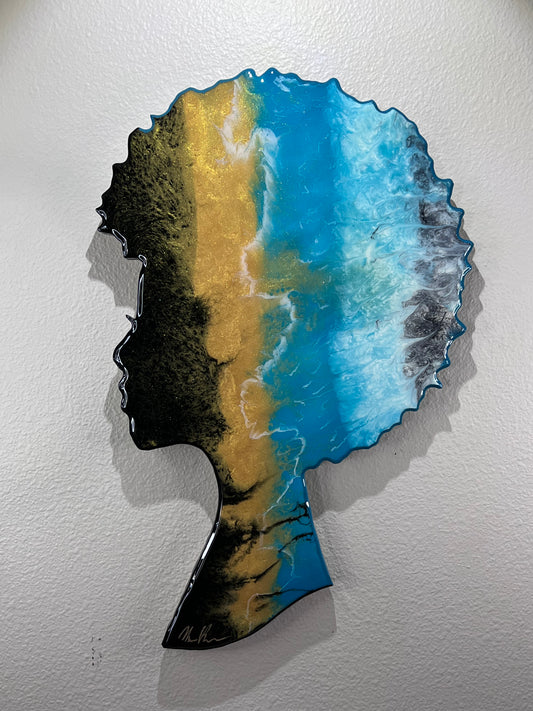 Ebony Epoxy Wall Art