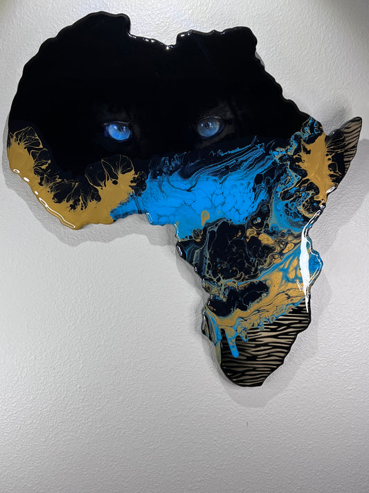 Utopia BEAUTIFUL EPOXY AFRICA WALL MOUNT