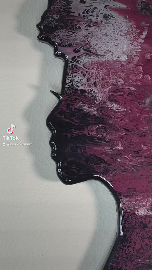 Ebony Epoxy Wall Art