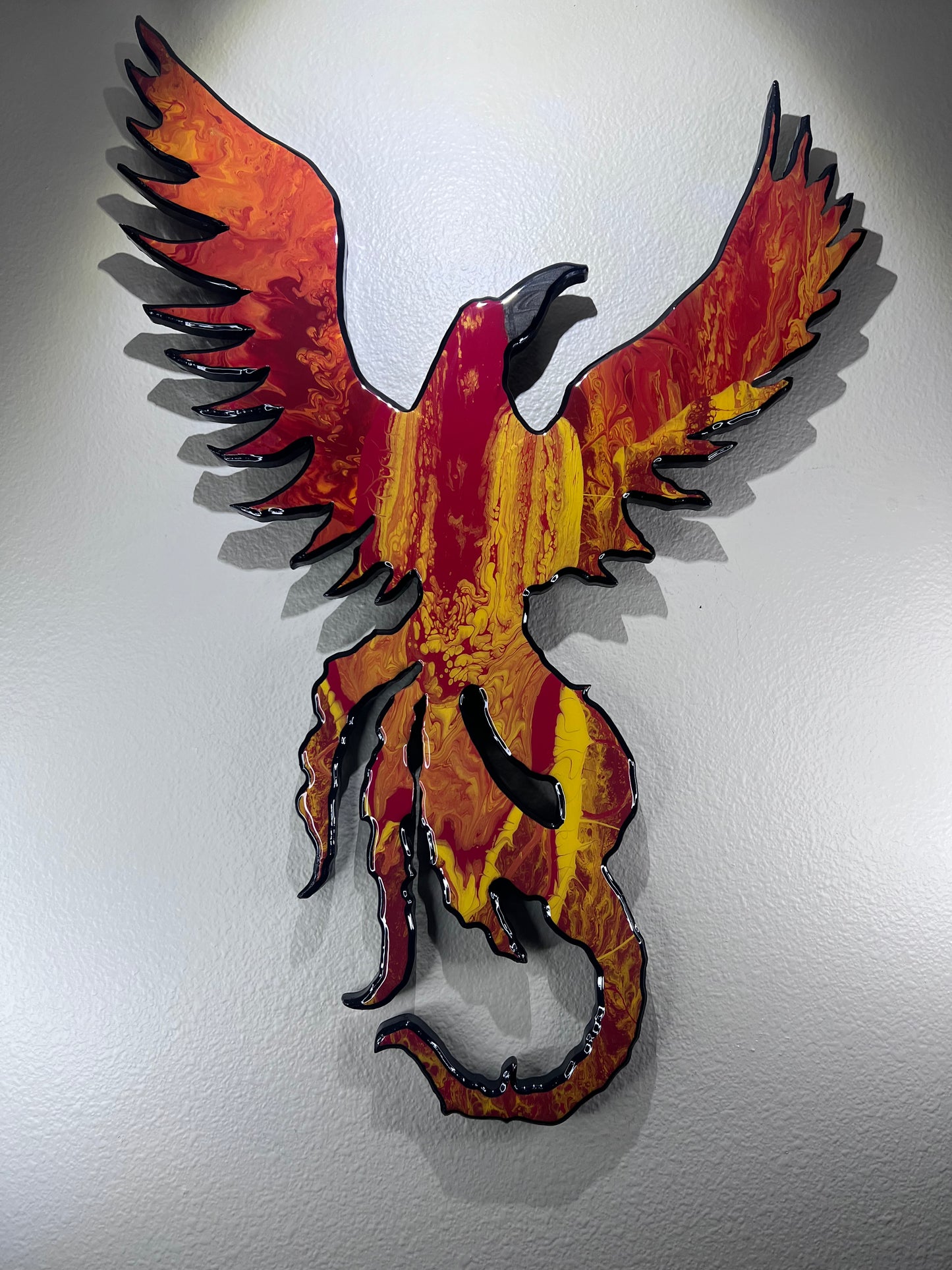 Rising Phoenix Wall Mount