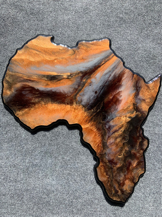 Copy of Beautiful Africa Epoxy wall mount